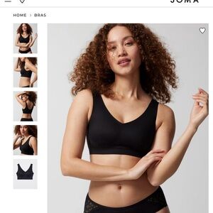 NEW! Soma Women's Enbliss Black Bralettes